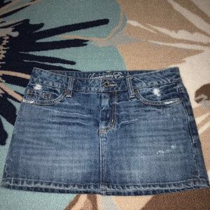 American Eagle Jean Skirt
